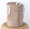 Loolay Bettnestchen Taupe BRAUN Punkte Bettumrandung Babybett 420, 360, 210, 180 x 30cm, (Babynestchen Bettsprossen Kopfschutz Baby Ausstattung Neugeborene Premium GECHENK, 100% Baumwolle Babybett Bettschutzgitter Umrandung), LOOLAY® - 100% Europäische... Bild 4
