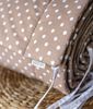 Loolay Bettnestchen Taupe BRAUN Punkte Bettumrandung Babybett 420, 360, 210, 180 x 30cm, (Babynestchen Bettsprossen Kopfschutz Baby Ausstattung Neugeborene Premium GECHENK, 100% Baumwolle Babybett Bettschutzgitter Umrandung), LOOLAY® - 100% Europäische... Bild 1