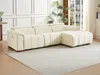 Vente-unique - MOLPICA Sofa Stoff Beige - B 168 cm x H 92 cm x L 278 cm Bild 2