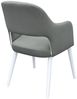 Polsterstuhl K85 R, Holzfarbe: Weiß, Farbe: Magic Velvet 2217 Bild 2