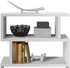 Regal >Benny< in weiß, Wabenplatten - 100x80x38cm (BxHxT) Bild 3