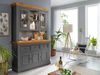 Buffet >WZ-0133< (BxHxT: 149x214x42 cm) in grau - 149x214x42 (BxHxT) Bild 2