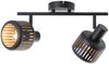 Brilliant AG Leuchten 99942-86 Tyas Spotstrahler 2-flammig schwarz gold Bild 3