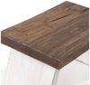 DESIGN DELIGHTS Hocker NOSTALGISCHER FUßHOCKER "SCHEMEL", Altholz massiv, Holzhocker, Farb Bild 3
