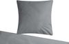 Carpe Sonno Bettwäsche Seersucker 135x200 155x220 Bügelfrei Sommer Bettbezug 100% Baumwolle, Seersucker, 2 teilig, Hochwertig Leichte Bettwaren Bügelfrei Reißverschluss Grau 135 x 200 Bild 4