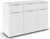 rauch Kombikommode Sideboard Schubladenkommode CORTONA mit Dekor-Front (Breite 120 cm inkl. Soft-Close-Funktion), mit 3 Schubladen und 3 verstellbaren Einlegeboden MADE IN GERMANY Bild 5