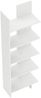 Bücherregal Vireftere 176x62x29 cm Weiß [en. casa] Bild 4