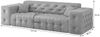 Sofa Designersofa CHANTAL 3-Sitzer in Stoff Moly Creme Bild 2