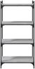 vidaXL Bücherregal 4 Böden Grau Sonoma 60x30x120 cm Holzwerkstoff 837655 Bild 4