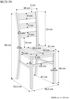 Stuhl Holzstuhl Massivholzstuhl für Esszimmer Buche natur V-90.72-74 Einzelartikel Bild 3