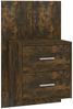 vidaXL Wand-Nachttische 2 Stk. Räuchereiche Holzwerkstoff [816959] Bild 4