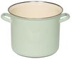Riess Topf mit Chromrand 6L Nilgrün Pastell Bild 2