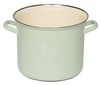 Riess Topf mit Chromrand 6L Nilgrün Pastell Bild 4