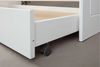 Inter Link 'LEONIE 23' Funktionsbett mit Schublade, Kiefer weiß lackiert, 90 x 200 cm Bild 5