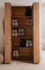 Schuhschrank Logu in Eiche Artisan 74 x 182 cm Bild 4