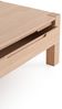 Couchtisch Tisch mit Schublade NALDO XL Eiche Massivholz 110x70 cm Bild 2