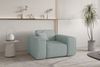 Sofaset Designersofa CELES PREMIUM 3-1-1 in Stoff Scala Saphirblau Bild 5
