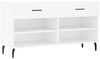 vidaXL Schuhbank Weiß 102x35x55 cm Holzwerkstoff 829756 Bild 2