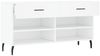 vidaXL Schuhbank Weiß 102x35x55 cm Holzwerkstoff 829756 Bild 5