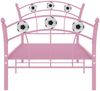 vidaXL Einzelbett mit Fußball-Design Rosa Metall 90x200 cm 324747 Bild 3