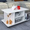 VCM Beistelltisch & Couchtisch Findula 918606 Weiß H. 40 x B. 80 x T. 40 cm Bild 3