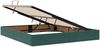vidaXL Aufbewahrungsbett mit Matratze Dunkelgrün 180 x 200 cm Samt 3370716 Bild 5