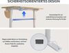 FLEXISPOT Schreibtisch Kinderschreibtisch Höhenverstellbar (16mm Abgerundete Tischecken, LED-Display & 3 Speichertaste), MIT 2xHaken& 1xBecherhalter, Kindersicherung Bild 4