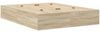 vidaXL Aufbewahrungsbettgestell Sonoma-Eiche 150 cm Holzwerkstoff 3335647 Bild 2