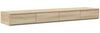 vidaXL Aufbewahrungsbettgestell Sonoma-Eiche 150 cm Holzwerkstoff 3335647 Bild 5