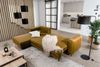 ELTAP 'Dalia' Ecksofa, Gelb, 95 x 190 x 289 cm, Links Bild 5