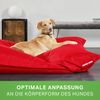 Green Bean® Hundebett für mittlere & große Hunde 120x160cm Hundekissen - Rot Bild 2