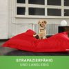 Green Bean® Hundebett für mittlere & große Hunde 120x160cm Hundekissen - Rot Bild 4