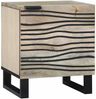 vidaXL Nachttisch 2 pcs Weiß 40 x 33 x 46 cm Holzwerkstoff 4017969 Bild 2