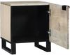 vidaXL Nachttisch 2 pcs Weiß 40 x 33 x 46 cm Holzwerkstoff 4017969 Bild 3
