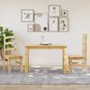 vidaXL Esstisch Corona 112x60x75 cm Massivholz Kiefer 4005714 Bild 3