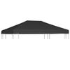 vidaXL Pavillondach 310 g/m² 4x3 m Grau 44787 Bild 1