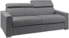 Vente-unique - VIZIR Sofa Stoff Braun - B 223 cm94 cm x H 110 cm95 cm x L 216 cm Bild 2
