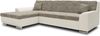 DOMO Collection Treviso, Ecksofa mit Schlaffunktion, Webstoff/Kunstleder weißgrau/weiß, 178 x 240 cm Bild 2