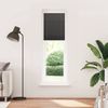 vidaXL Plissee Schwarz 65x200 cm Stoffbreite 64,4 cm Polyester 4015153 Bild 2