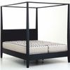 Casa Padrino Landhausstil Himmelbett Schwarz - Verschiedene Größen - Schlafzimmer Möbel Grösse Bild 2