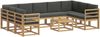 vidaXL Outdoor-Sofagarnitur 10 pcs Weiß und Anthrazit 59 x 59 x 37 cm 3388241 Bild 2