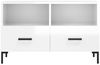 vidaXL TV-Schrank Hochglanz-Weiß 80x36x50 cm Holzwerkstoff 828974 Bild 5