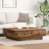 vidaXL Couchtisch Altholz 90 x 90 x 28 cm Holzwerkstoff 868802 Bild 4