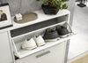 Schuhkipper >See< in Weiß, Melaminbeschichtet - 59x169x17cm (BxHxT) Bild 5