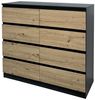HTI-Living Sideboard Moderne Kommode mit 8 grifflosen Schubladen (Stück, 1 St, 1 Kommode ohne Dekoration), Sideboard Bild 4