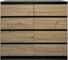 HTI-Living Sideboard Moderne Kommode mit 8 grifflosen Schubladen (Stück, 1 St, 1 Kommode ohne Dekoration), Sideboard Bild 3