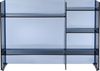 Kartell Sound-Rack, Bambus, blau, 26 x 53 x 75 cm Bild 2