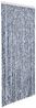 vidaXL Insektenschutz-Vorhang Blau Weiß Silbern 100x220cm Chenille 284275 Bild 2