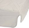 mendler Ersatz-Bezug für Luxus-Ampelschirm HWC-A96 mit Flap, Polyester, Creme-Grau, 3x4m Bild 5
