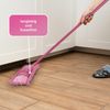 Bodenwischer Ersatzbezug Mikrovelour / Chenille - Pink - 4er Pack Bild 2